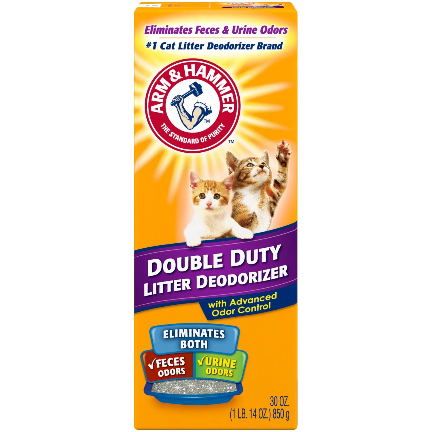 Frisco Multi-Cat Fresh Scented Clumping Clay Cat Litter & Arm & Hammer Litter Baking Soda Double Duty Cat Litter Deodorizer 6 Frisco Multi-Cat Fresh Scented Clumping Clay Cat Litter & Arm & Hammer Litter Baking Soda Double Duty Cat Litter Deodorizer - Image 6