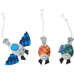 Frisco Halloween Cutie Bats Plush Cat Toy With Catnip