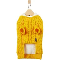 Frisco Sherpa Lined Chunky Cable Knit Dog & Cat Hooded Sweater 12 Frisco Sherpa Lined Chunky Cable Knit Dog & Cat Hooded Sweater -Meowverse Store 718374 PT4. AC SS1800 V1693234297