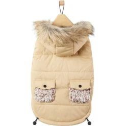 Frisco Heavy Weight Matte Quilted Dog & Cat Parka With Cozy Fleece Lining 12 Frisco Heavy Weight Matte Quilted Dog & Cat Parka With Cozy Fleece Lining -Meowverse Store 719654 PT3. AC SS1800 V1692978908