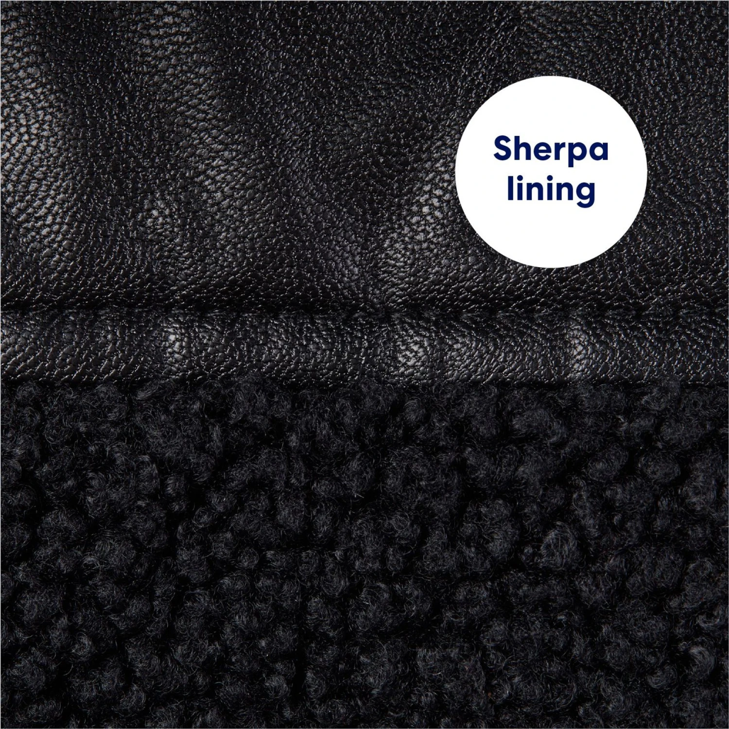 Frisco Medium Weight Faux Leather Dog & Cat Parka With Faux Fur Trimmed Hood, Black 6 Frisco Medium Weight Faux Leather Dog & Cat Parka With Faux Fur Trimmed Hood, Black - Image 6