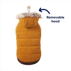 Frisco Heavy Weight Lux Corduroy Insulated Dog & Cat Coat With Fur Trimmed Hood 12 Frisco Heavy Weight Lux Corduroy Insulated Dog & Cat Coat With Fur Trimmed Hood -Meowverse Store 719966 PT3. AC SS1800 V1692978846