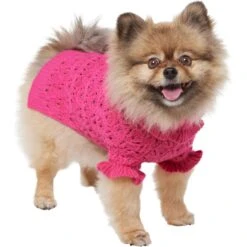 Frisco Ruffle Knit Pointelle Dog & Cat Turtleneck Sweater 10 Frisco Ruffle Knit Pointelle Dog & Cat Turtleneck Sweater -Meowverse Store 720646 PT2. AC SS1800 V1703194381