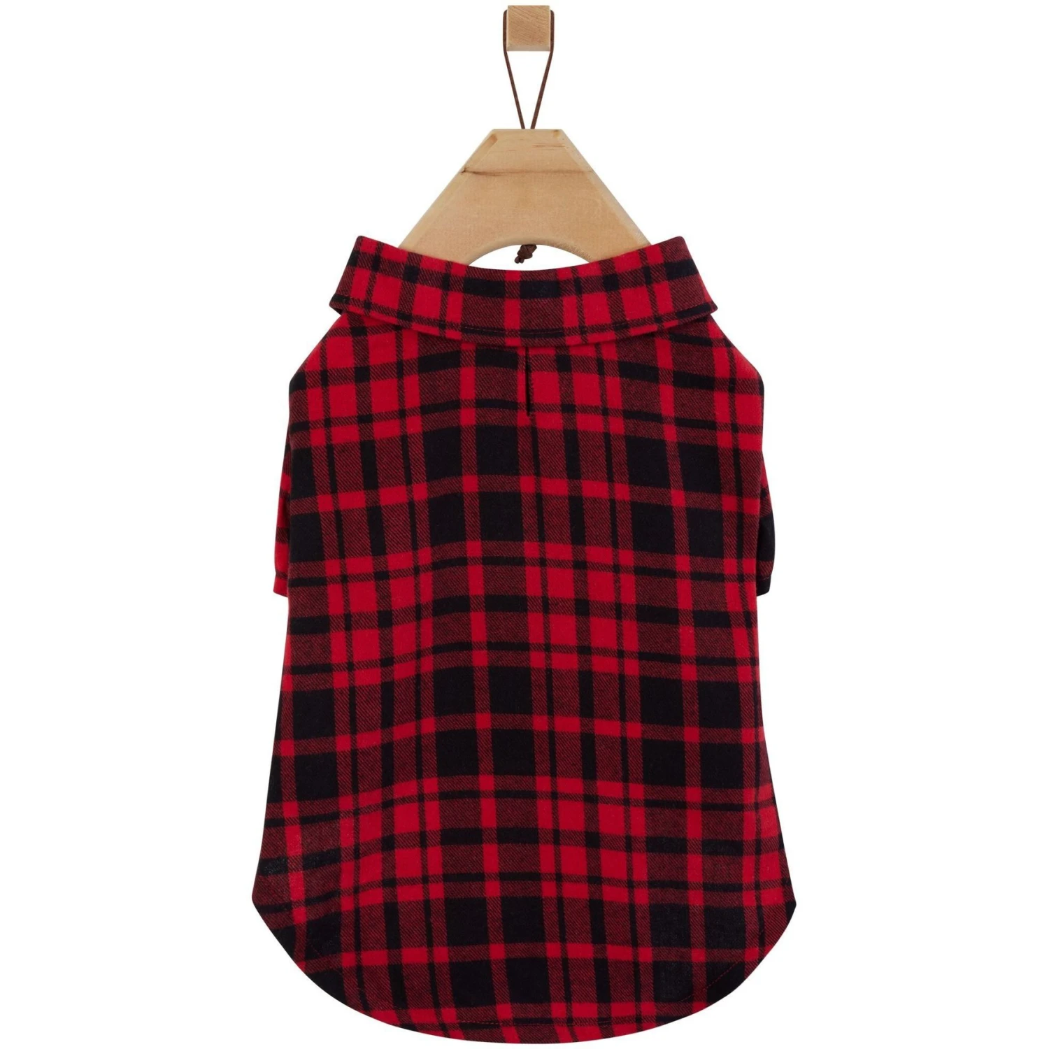 Frisco Red Tartan Plaid Dog & Cat Flannel Shirt 4 Frisco Red Tartan Plaid Dog & Cat Flannel Shirt - Image 4