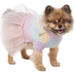 Frisco Rainbow Dog & Cat Sweater Dress -Meowverse Store 720934 PT2. AC SS1800 V1703194381