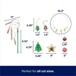 Frisco Holiday Cozy Christmas Sack Variety Pack Cat Toy With Catnip -Meowverse Store 740054 PT2. AC SS1800 V1695046483