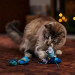 Frisco Holiday Festive Arctic Blues Mice Plush Cat Toy With Catnip 6 Frisco Holiday Festive Arctic Blues Mice Plush Cat Toy With Catnip -Meowverse Store 740070 PT3. AC SS1800 V1694813159