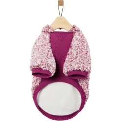 Frisco Textured Wubby 2-Tone Fleece Dog & Cat Hoodie -Meowverse Store 742406 PT4. AC SS1800 V1693234032