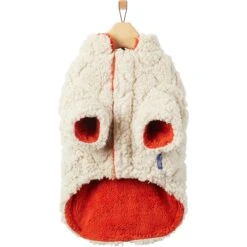 Frisco Medium Weight Quilted Sherpa Dog & Cat Zipper Coat -Meowverse Store 744166 PT4. AC SS1800 V1692978614