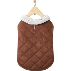 Frisco Medium Weight Quilted Dog & Cat Coat With Cozy Sherpa Lining -Meowverse Store 744310 PT3. AC SS1800 V1692978554
