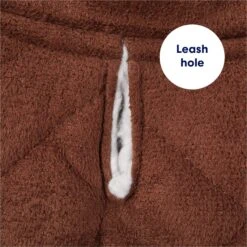 Frisco Medium Weight Quilted Dog & Cat Coat With Cozy Sherpa Lining -Meowverse Store 744310 PT6. AC SS1800 V1692195418