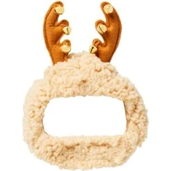 Frisco Sherpa Reindeer Dog & Cat Hat With Bells -Meowverse Store 745646 PT3. AC SS1800 V1694793503