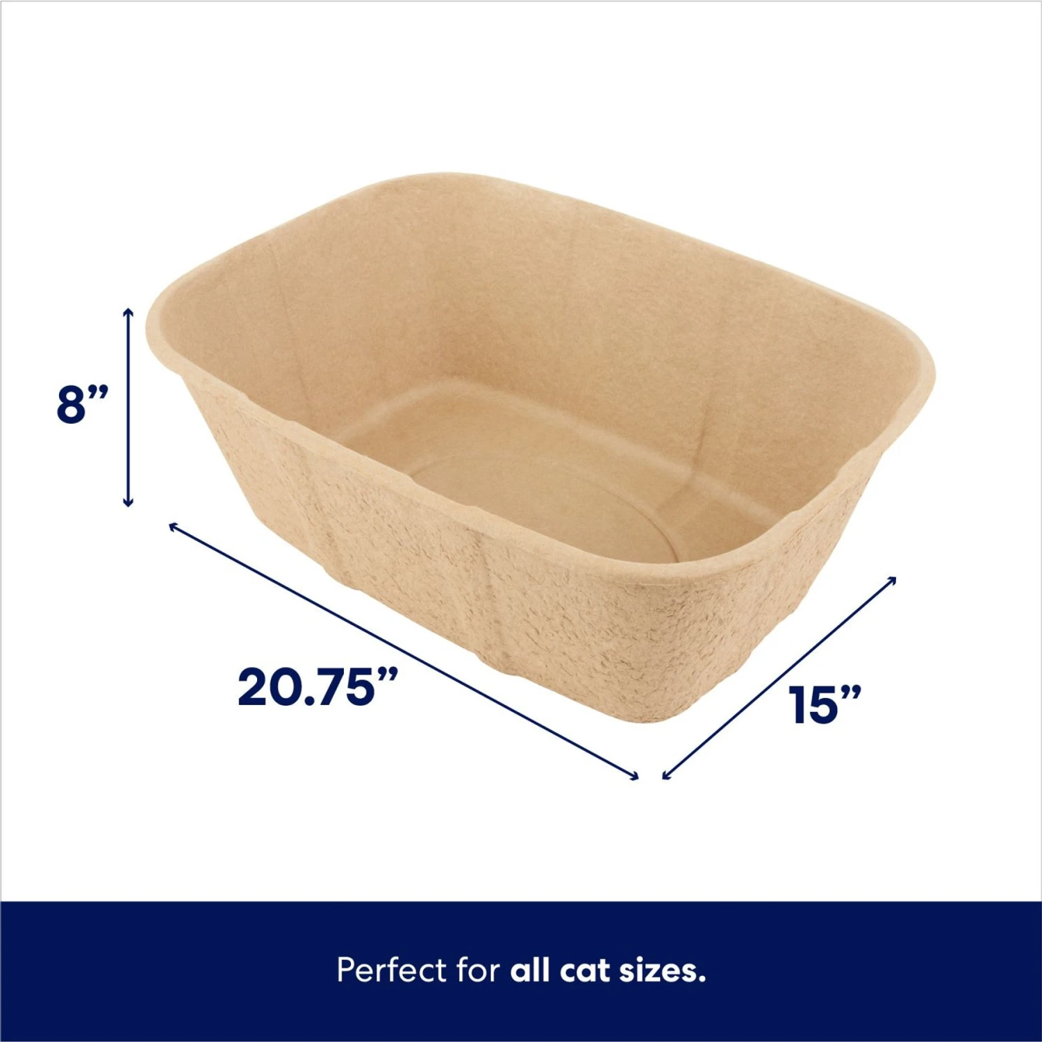 Frisco High-Sided Disposable Cat Litter Box 2 Frisco High-Sided Disposable Cat Litter Box - Image 2