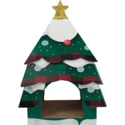 Frisco Holiday Christmas Tree Cardboard Cat House & Frisco Holiday Santa's Workshop Cardboard Cat House 12 Frisco Holiday Christmas Tree Cardboard Cat House & Frisco Holiday Santa's Workshop Cardboard Cat House -Meowverse Store 986190 PT3. AC SS1800 V1698258115