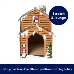 Frisco Holiday Log Cabin Cardboard Cat House & Frisco Holiday Santa's Workshop Cardboard Cat House 12 Frisco Holiday Log Cabin Cardboard Cat House & Frisco Holiday Santa's Workshop Cardboard Cat House -Meowverse Store 986198 PT3. AC SS1800 V1698257736