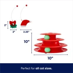 Frisco Holiday Santa Hat & Mistletoe Cat Tracks Cat Toy & Frisco Holiday Gingerbread Interactive Cat Scratcher Cat Toy With Catnip 11 Frisco Holiday Santa Hat & Mistletoe Cat Tracks Cat Toy & Frisco Holiday Gingerbread Interactive Cat Scratcher Cat Toy With Catnip -Meowverse Store 986246 PT2. AC SS1800 V1698258056