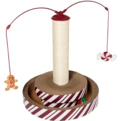 Frisco Holiday Santa Hat & Mistletoe Cat Tracks Cat Toy & Frisco Holiday Gingerbread Interactive Cat Scratcher Cat Toy With Catnip 14 Frisco Holiday Santa Hat & Mistletoe Cat Tracks Cat Toy & Frisco Holiday Gingerbread Interactive Cat Scratcher Cat Toy With Catnip -Meowverse Store 986246 PT5. AC SS1800 V1698258405